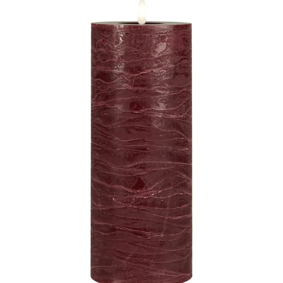 IB Laursen LED-Stumpenkerze mit warmer Flamme