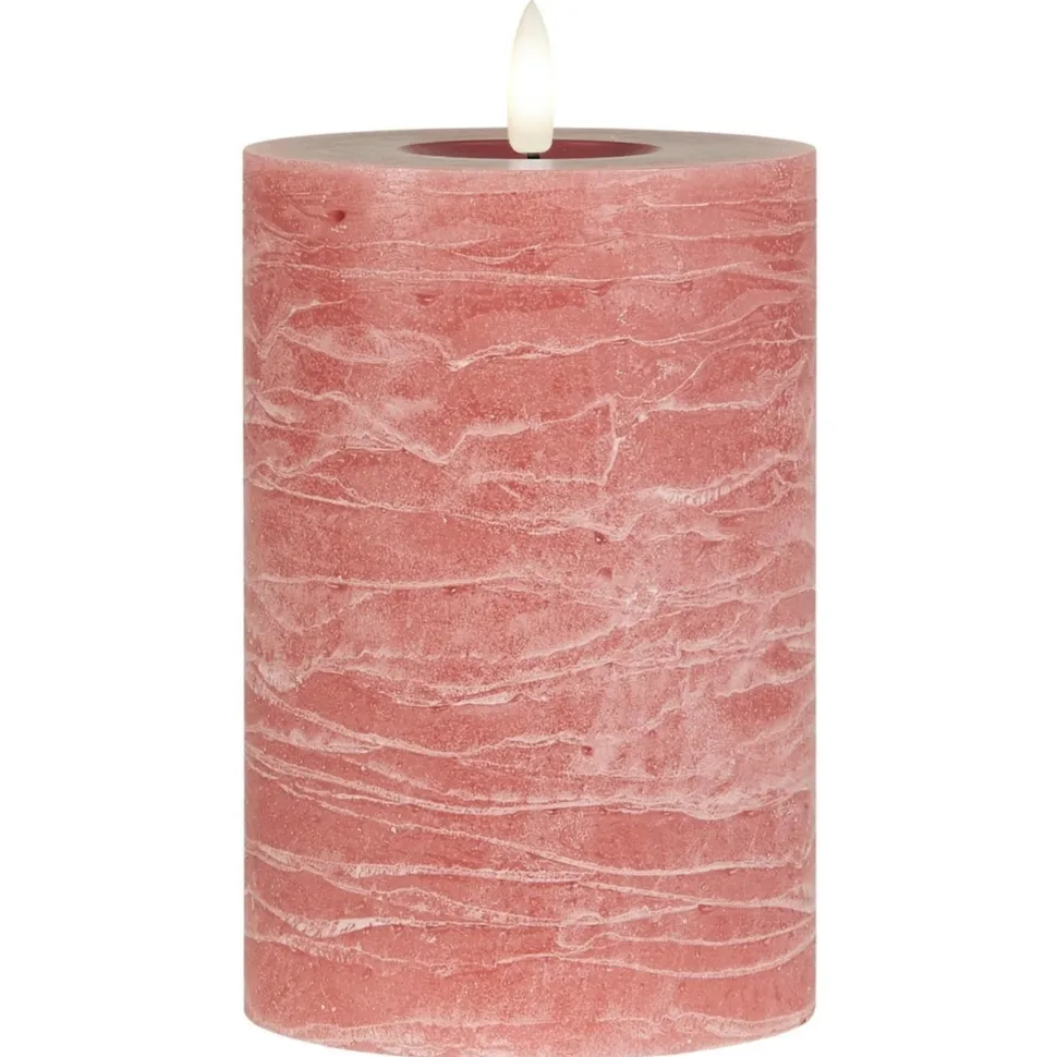 IB Laursen LED-Stumpenkerze mit warmer Flamme