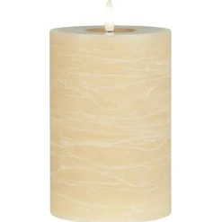 IB Laursen LED-Stumpenkerze mit warmer Flamme