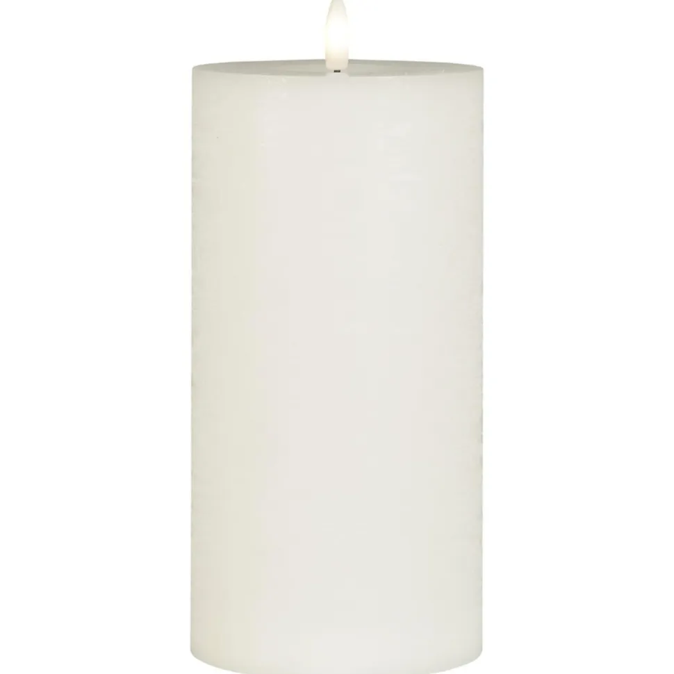 IB Laursen LED-Stumpenkerze mit warmer Flamme