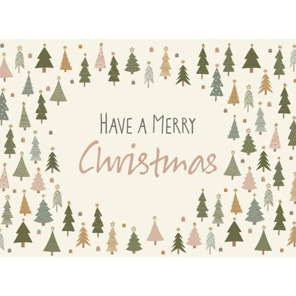 IB Laursen Metallschild Have a Merry Christmas