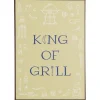 IB Laursen Metallschild King of Grill