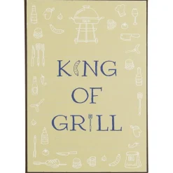 IB Laursen Metallschild King of Grill