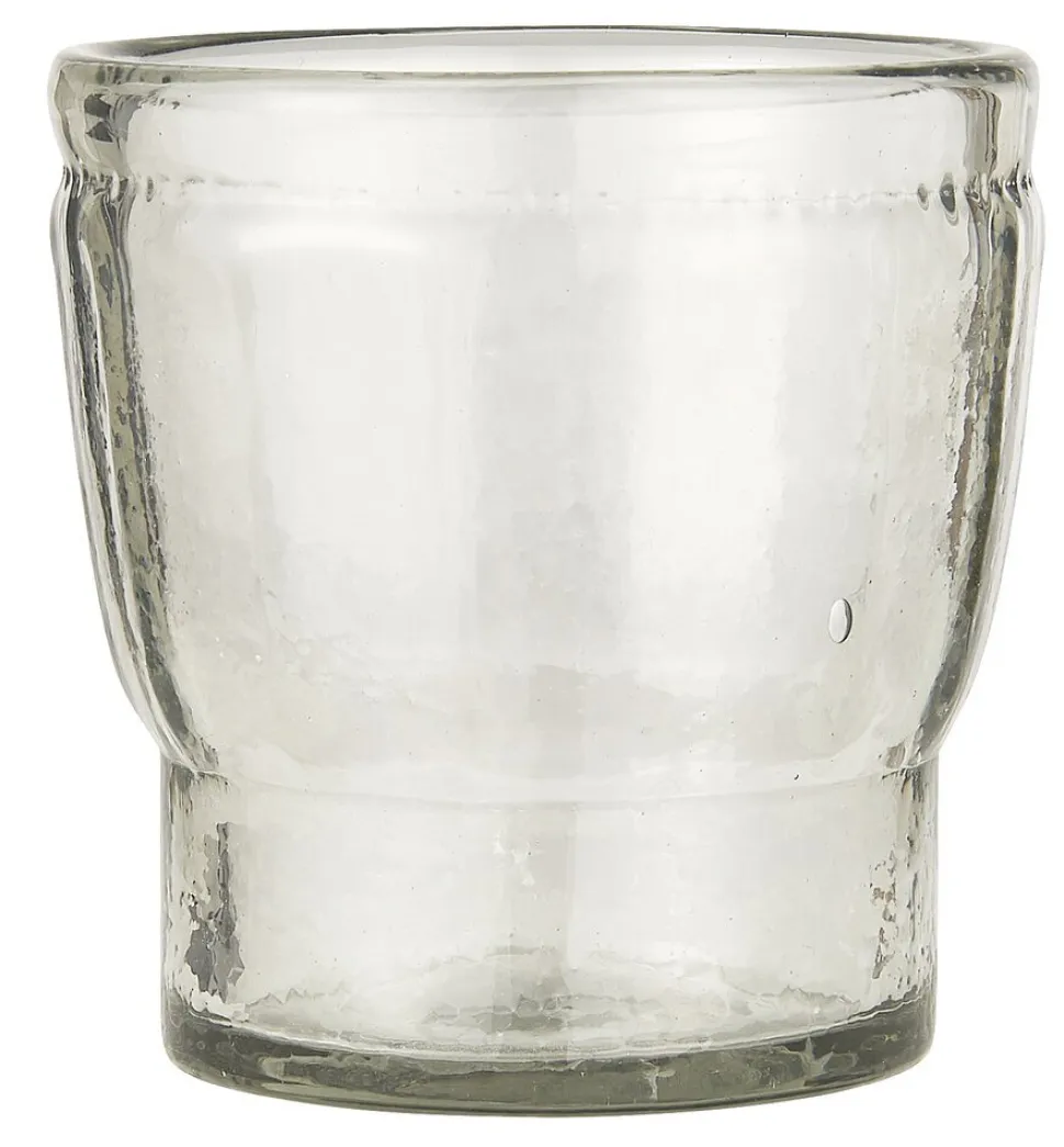 IB Laursen Mini Glas Topf mit Rillen