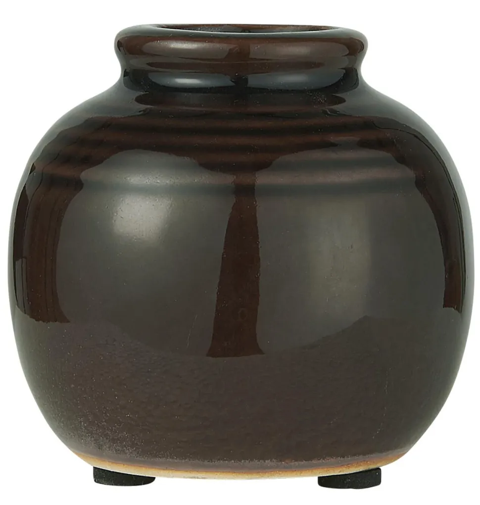 IB Laursen Mini Vase mit Rillen