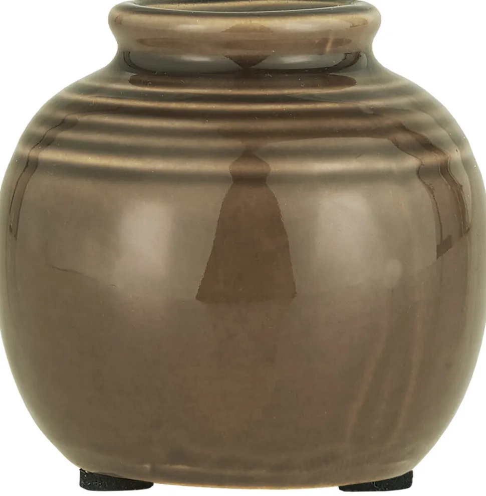 IB Laursen Mini Vase mit Rillen
