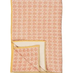 IB Laursen Plaid Vigga mit Druck doppelt gewebt