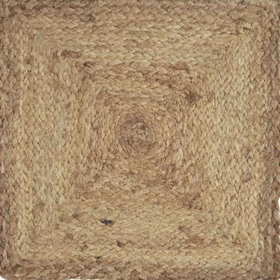 IB Laursen Platzmatte Setzgedeck quadratisch aus Jute