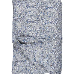 IB Laursen Quilt Abby blaues Paisleymuster