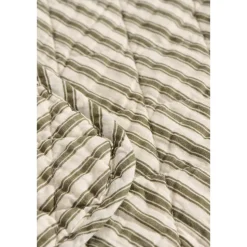 IB Laursen Quilt aus Baumwolle mit Streifen