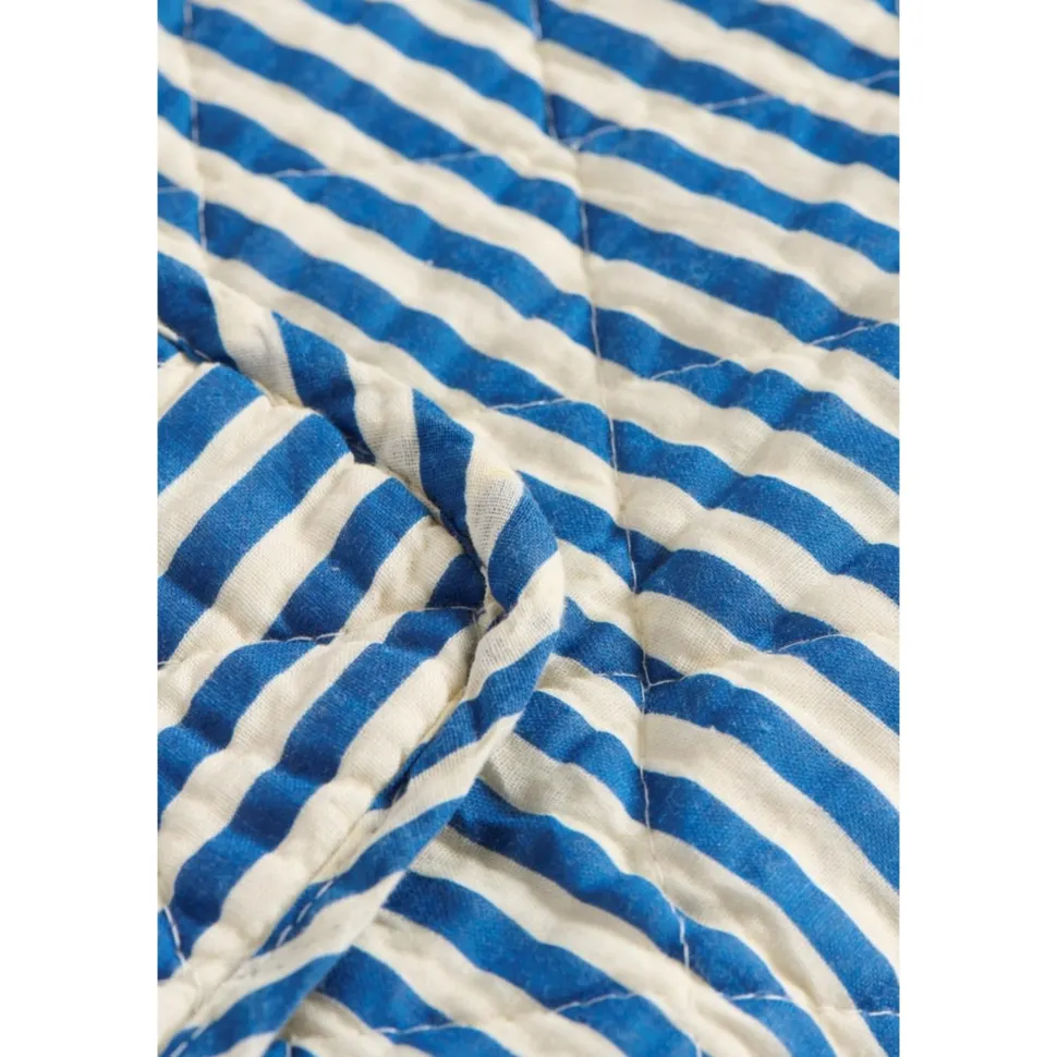 IB Laursen Quilt aus Baumwolle mit Streifen