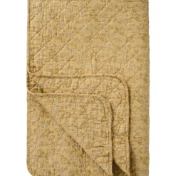 IB Laursen Quilt mit Gelben Blumenranken