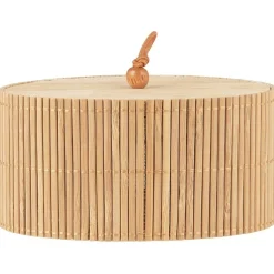 IB Laursen Schachtel mit Bambusdeckel oval