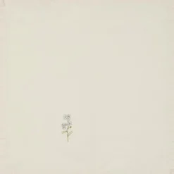 IB Laursen Stoffserviette Flora mit aufgestickten Blumen