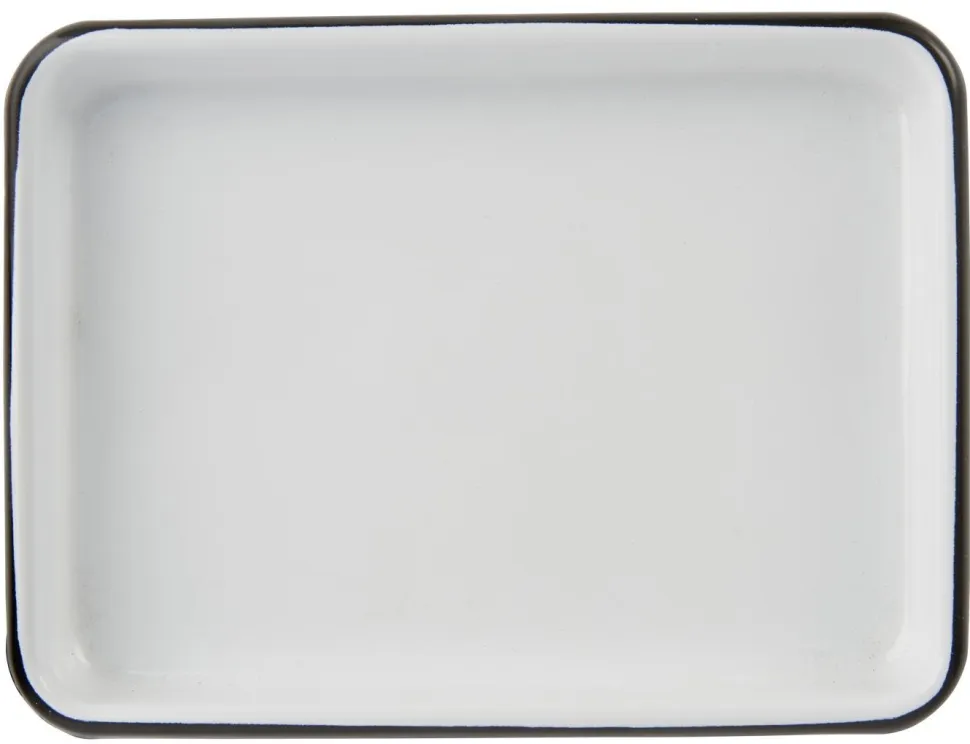 IB Laursen Tablett klein Emaille