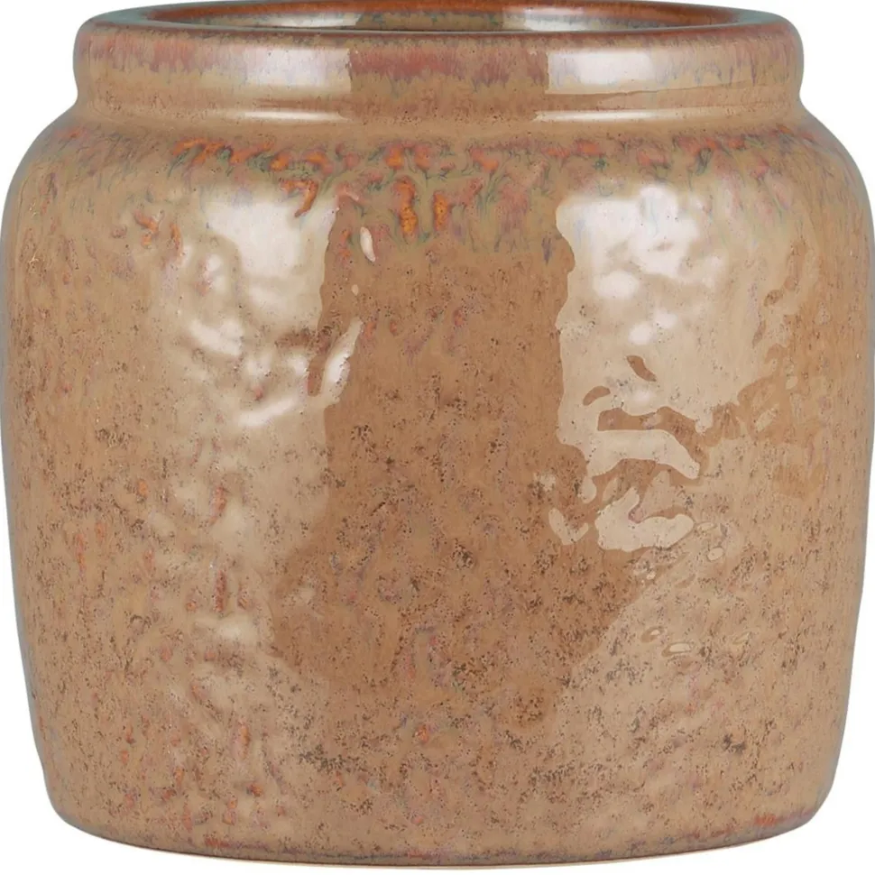 IB Laursen Terrakotta Blumentopf mit Kante clay