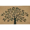 IB Laursen Türmatte Fußmatte mit Baum Motiv, Kokos