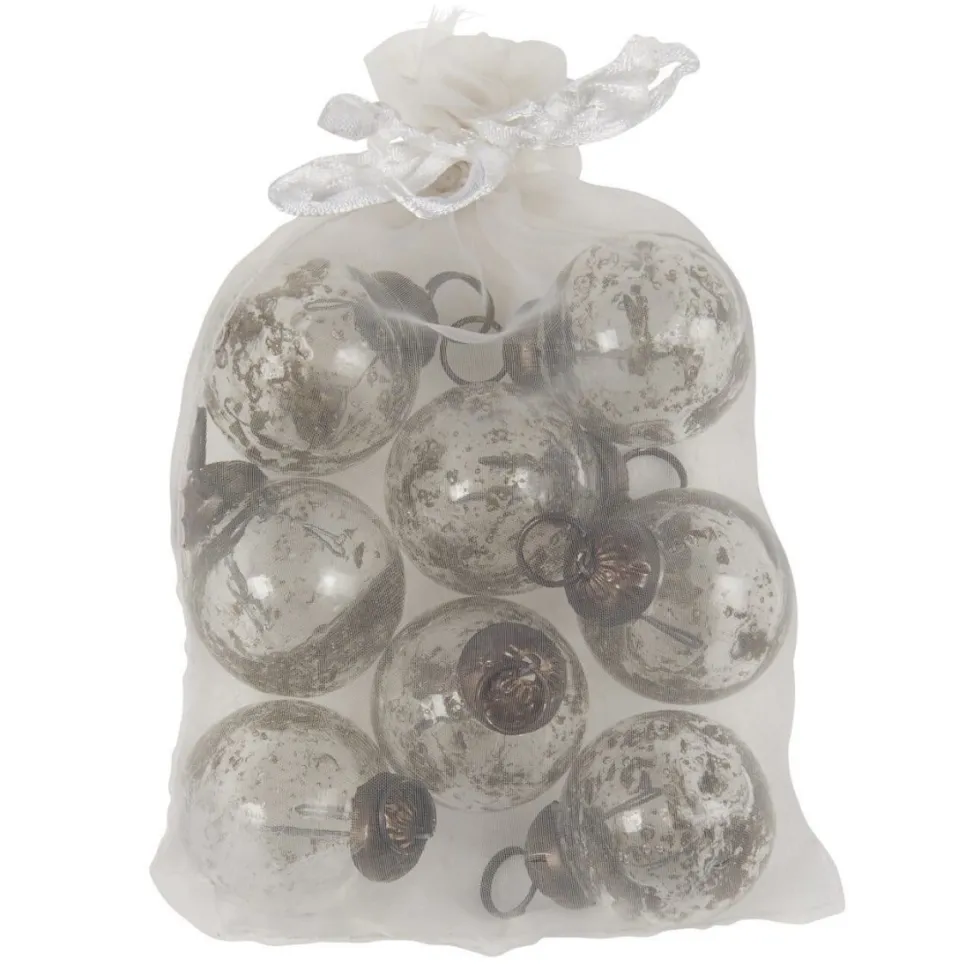 IB Laursen Tüte mit 8 Weihnachtskugeln mini