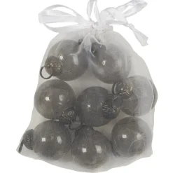 IB Laursen Tüte mit 8 Weihnachtskugeln mini