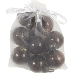 IB Laursen Tüte mit 8 Weihnachtskugeln mini