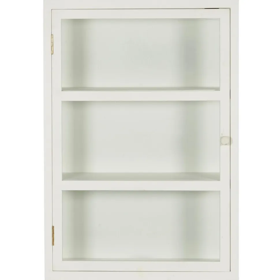 IB Laursen Wandschrank Gilleleje mit 3 Ablagen und 3 Glasseiten