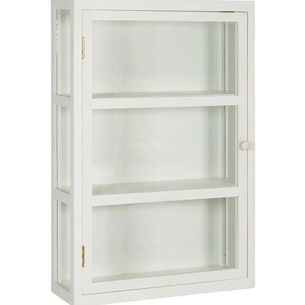 IB Laursen Wandschrank Gilleleje mit 3 Ablagen und 3 Glasseiten