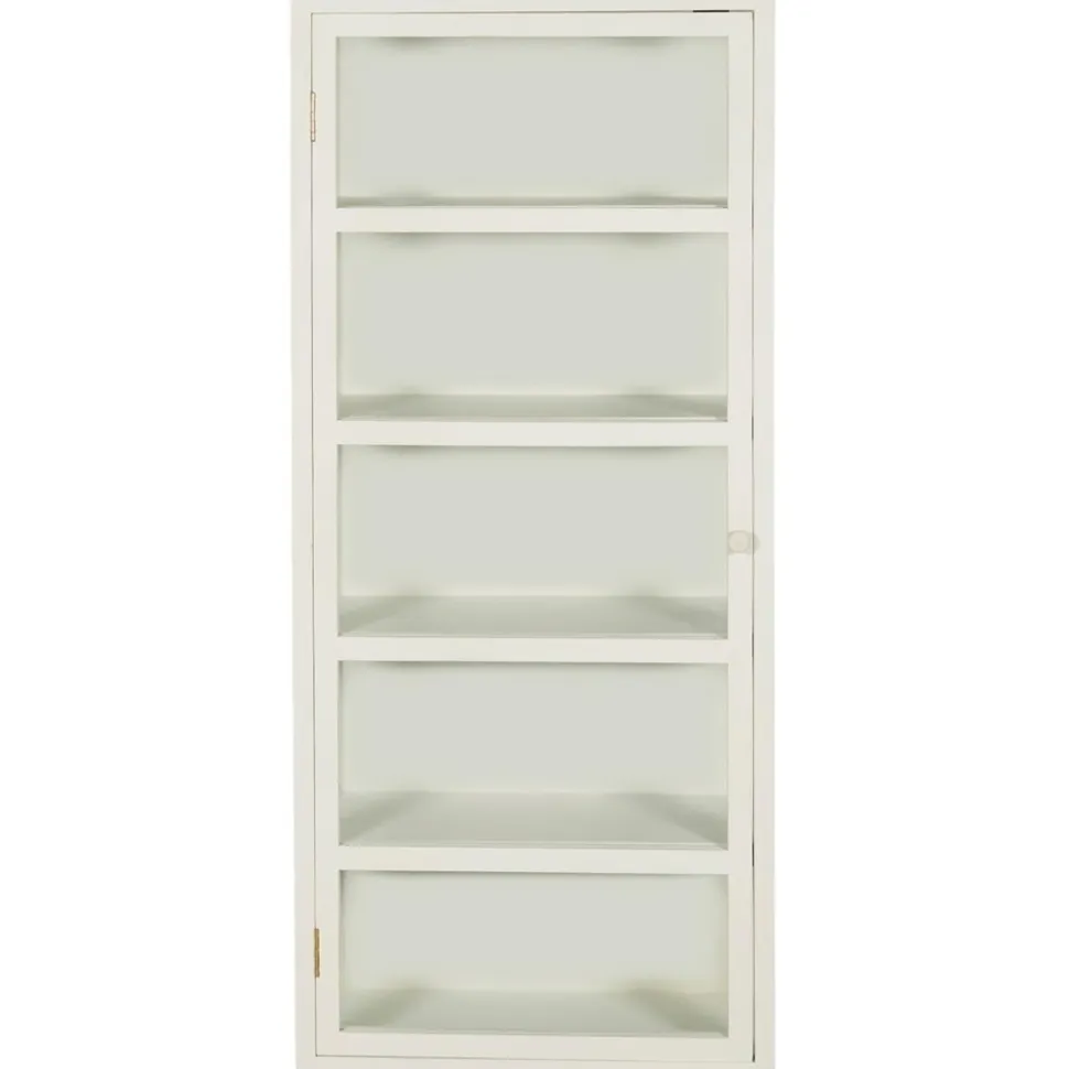 IB Laursen Wandschrank Gilleleje mit 5 Ablagen und 3 Glasseiten