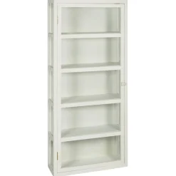 IB Laursen Wandschrank Gilleleje mit 5 Ablagen und 3 Glasseiten