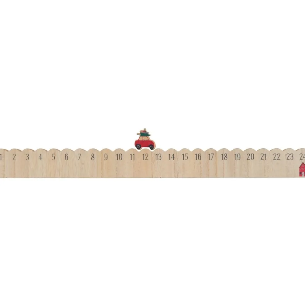 IB Laursen Weihnachtskalender 1-24 aus Holz