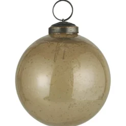 IB Laursen Weihnachtskugel Glas pebbled