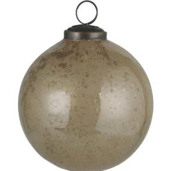 IB Laursen Weihnachtskugel Glas pebbled