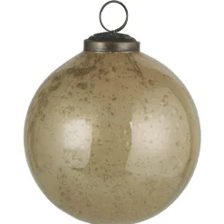 IB Laursen Weihnachtskugel Glas pebbled