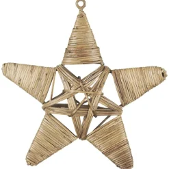 IB Laursen Weihnachtsstern Rattan