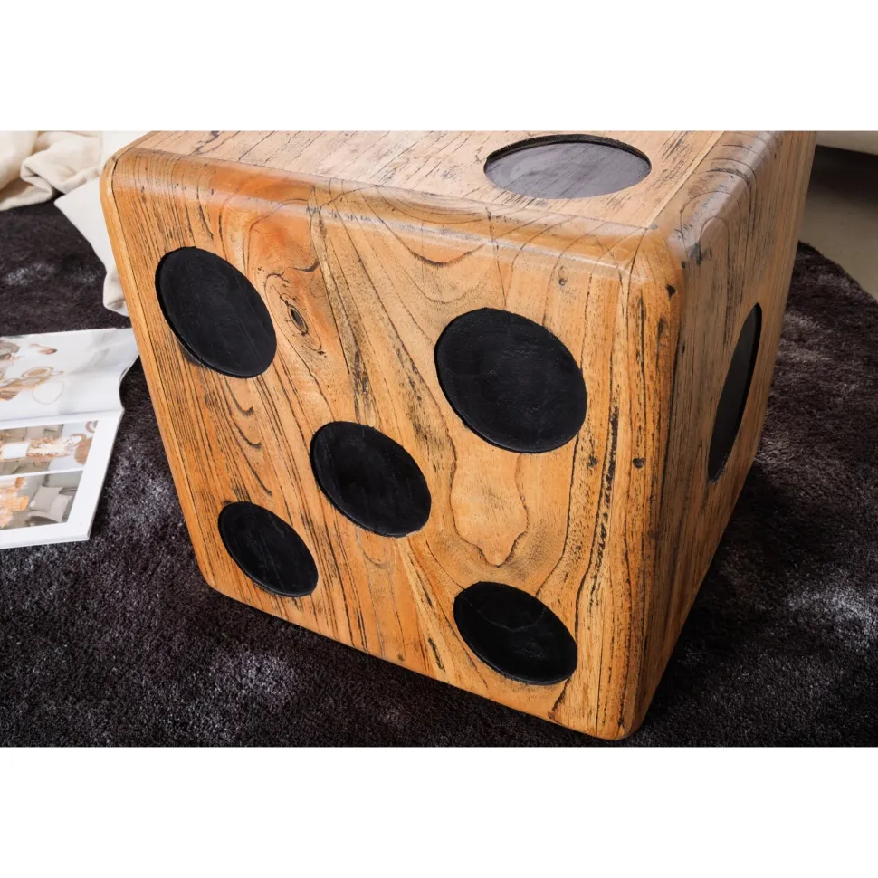 Invicta Beistelltisch, Hocker Cube Würfel