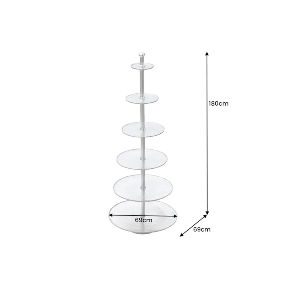 Invicta Etagere Abstract XL mit 6 Tabletts