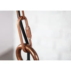 Invicta Pendelleuchte Industrial Kupfer meliert