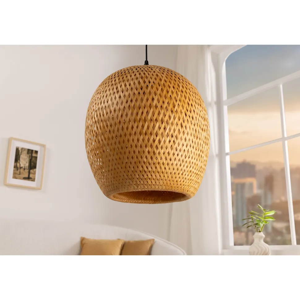 Invicta Pendelleuchte Organic Living 1 Bambus