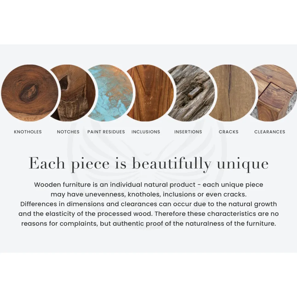 Invicta Skulptur Reef Treibholz Teak