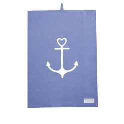 Krasilnikoff Geschirrhandtuch Anchor mit Anker Motiv