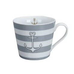 Krasilnikoff Happy Cup Anker mit Streifen