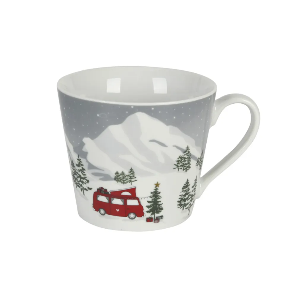 Krasilnikoff Happy Cup, Camper in the snow