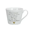 Krasilnikoff Happy Cup, Lass immer ein wenig Platz in deinem Herzen