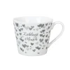 Krasilnikoff Happy Cup Lieblings Mensch, grau