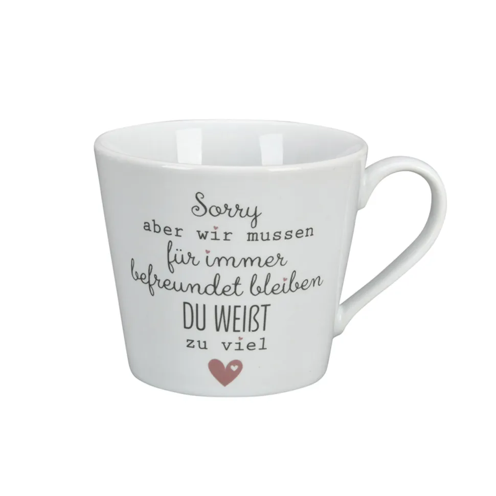 Krasilnikoff Happy Cup, Sorry, wir müssen für immer befreundet bleiben