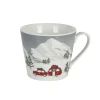 Krasilnikoff Happy Cup Tasse, Caravan in the snow