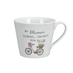 Krasilnikoff Happy Cup Wo Blumen blühen