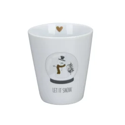 Krasilnikoff Happy Mug Becher Let it snow