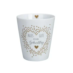 Krasilnikoff Happy Mug, Becher Alles Gute zum Geburtstag