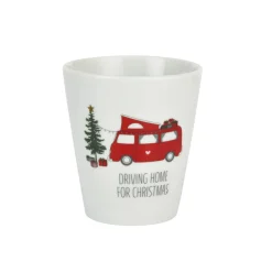 Krasilnikoff Happy Mug Becher Driving Home for Christmas, Camper