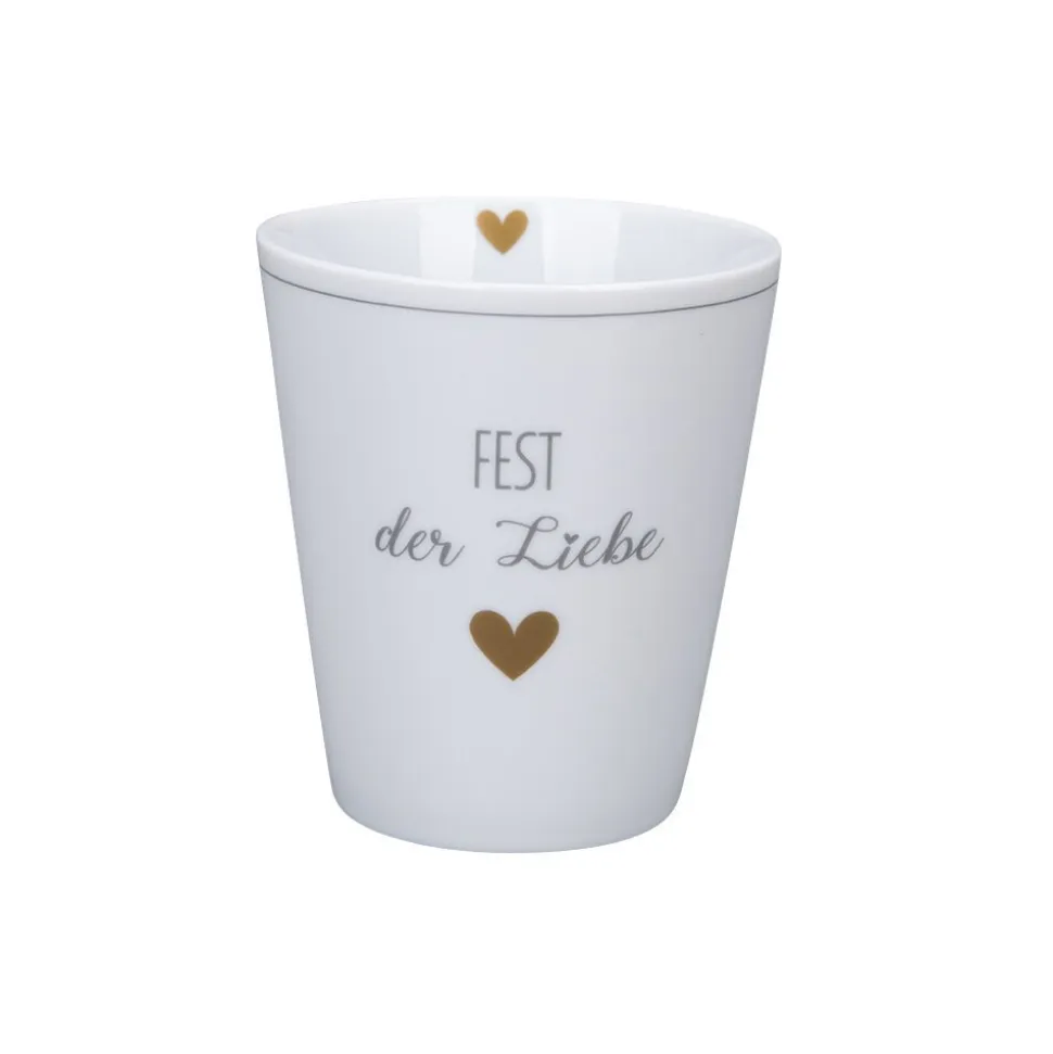 Krasilnikoff Happy Mug Becher Fest der Liebe